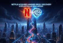 Netflix Adquiere Warner Bros Discovery en Megafusión de 83.000 Millones de Dólares: Un Terremoto en la Industria del Streaming